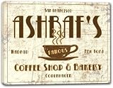 ASHRAF'S Coffee Shop & Bakery Stretched Canvas Print