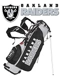 Oakland Raiders Wilson NFL GoLite Golf Stand Bag NFL Football - Fan Shop Golfing Merchandise