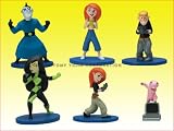 Complete Set of 6 Kim Possible Buildable Figures