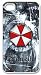 Cool Custom Case for Apple Iphone 4/4s Resident Evil Umbrella Corporation Iphone 4/4s Cases Cover