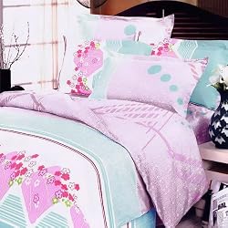 Blancho Bedding - [Crystal Cherry] Luxury Bed In A Bag Combo 300GSM