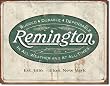 REM - Weathered Logo Metal Tin Sign 16"W x 12.5"H