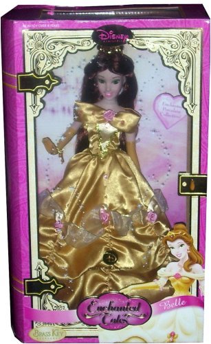 Childrens Toyshop  Toys : Disney Princess Belle Porcelain Doll ~ Enchanted Collection