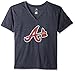 MLB Plus Size Women's Team Short Sleeve V-Neck T-Shirt with Logo