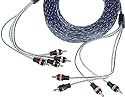 StreetWires Zero Noise 5 4-channel Patch Cables Available in 3 different lengths 16.4 feet