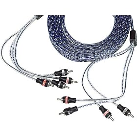StreetWires Zero Noise 5 4-channel Patch Cables Available in 3 different lengths 16.4 feet