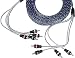 StreetWires Zero Noise 5 4-channel Patch Cables Available in 3 different lengths 16.4...