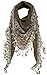 KMystic Lace Triangle Sheer Scarf (Winter Khaki)