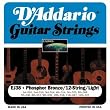 D'Addario Acoustic 12-String Light