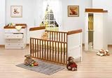 Tutti Bambini Fernando Room set-Vanilla Oak + FREE Glider & Stoo