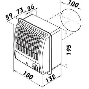 Ventilator Testsieger: Vents Wand- oder Deckenventilator Ø100mm Test
