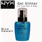 NYX Face, Body & Hair Glitter Gel Blue