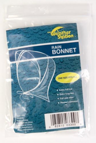 The Weather Station Rain Bonnet