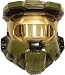 Rubie's Costume Co Halo Master Chief Costume with 1/2 Vacuform Mask, Green, One Size