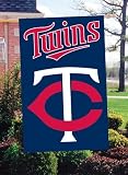 MLB Minnesota Twins Applique Banner Flag