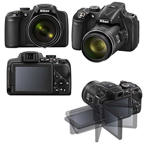 Nikon COOLPIX P600 Digital Camera (Black) + 64GB Memory Card + Vivitar Coco Series Small Gadget Camera Bag - Polyester + All in One High Speed Card Reader + Accessory Kit