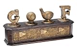 Golf Design Box with Antique Bronze Finish From CBK Home Gifts