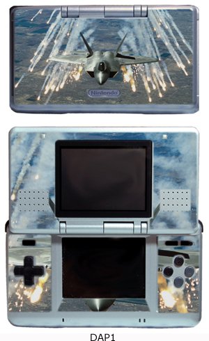 F-22 Raptor Airplane Jet Fighter Skin for Nintendo DS