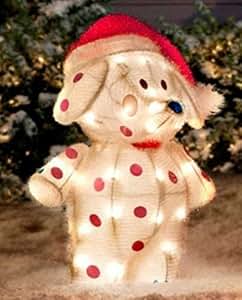 Amazon.com : Rudolph Misfit Elephant PreLit Yard ...