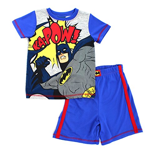 Batman Boys Poly Shorts Pajamas