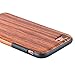 iPhone 8 Case,iPhone 7 Case, LONTECT [Slim Matte] [Shock Absorbing] Flex TPU Non Slip Wood Tactile Extra Grip Rubber Bumper Case Cover for Apple iPhone 8,iPhone 7 - Rosewood