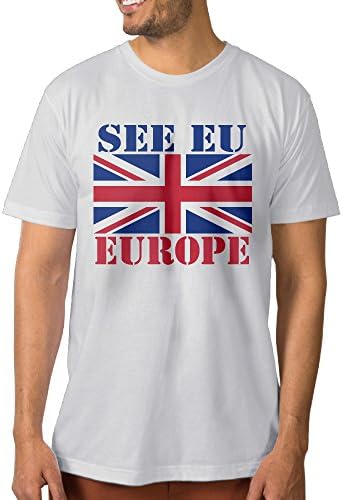 J3G9 Men's See Eu Europe Tee Size S White