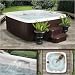 51ToNjDrkSL. SL75  Round Soft Cap Hot Tub Cover : 82 x 14 Green