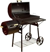Amazon.de: D. W.ss Rezension von " El Fuego" Smoker Grill 122 x 133 x 66 cm