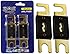 Absolute ANL200-2, 2 Pack ANL Fuses 200 Amp Gold Plated