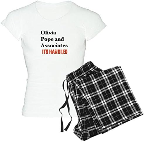CafePress - "Olivia Pope and Associates-It's Handled"-Scandal - Womens Novelty Cotton Pajama Set, Comfortable PJ Sleepwear