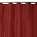 Ribbed Dobby Shower Curtain - Burgundy (70x72")
