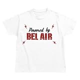 Powered By Bel Air Villes T-shirt Garçon (Blanc, tailles 2 - 14)