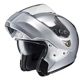 HJC IS-Max Motorcycle Helmet, Silver Medium