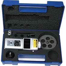 Shimpo DT-207LR-S12 Handheld Tachometer with 12" Wheel, LED Display, +/-1rpm Accuracy, 6 - 99999rpm Range