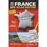 2011 mini atlas routier plastifi� Francepar Blay-Foldex