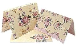 Yellow Chintz - Set of 10 Petite Greeting Cards