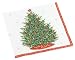 Kitchen & Housewares : Caspari Decorated Tree Paper Dinner Napkin Package, Ivory