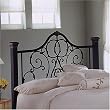 Barcelona King Size Headboard In Antique Rust Finish By Fashion Bed Group