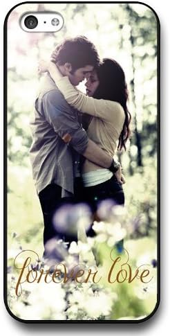 iPhone 5c case, Customize Factory Love Movie The Twilight Saga Hard Frosted Black iPhone 5c Case Neverfade Scratchproof Ametabolic case
