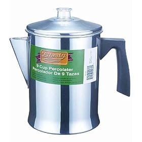 Ballarini Cookware 3609-CPA 9 Cup Percolator Coffee Pot