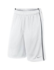 Sports: NIKE Mens 10" Monster Mesh Athletic Shorts, White/Cool Grey, Large, 524391 100 - Nike