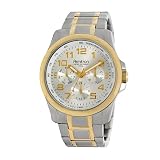 Armitron Men's 204712SVTT Two-Tone Stainless-Steel Multi-Function Dress Bracelet Watch
