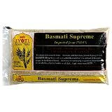 Jyoti Natural Foods Basmati Supreme Rice, 32-Ounce Bags (Pack of 6)