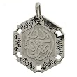 316L Stainless Steel Pendant with Tribal Symbol Design