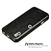 Jisoncase iPhone 6S Vintage Leather Stand Case Magnetic Flip Phone Cover for Apple iPhone 6/ 6S Black (JS-I6S-05M10)