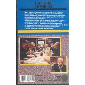 L'affaire dominici [VHS]