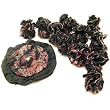 12 Black Chinese Jewelry Pouches Cinch Drawstring Gem Bags 8"