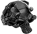 Men's Vintage Gothic Biker Dragon Claws Alien Skull Stainless Steel Ring Black Size 12