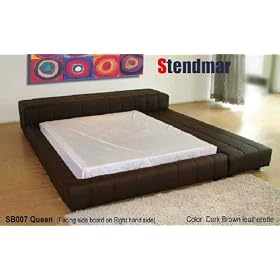 NEW QUEEN MODERN EURO DESIGN FABRIC BED FRAME SB007 by STENDMAR