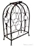 10 Bottle Metal Wrought Iron Wine Rack Holder Stand
